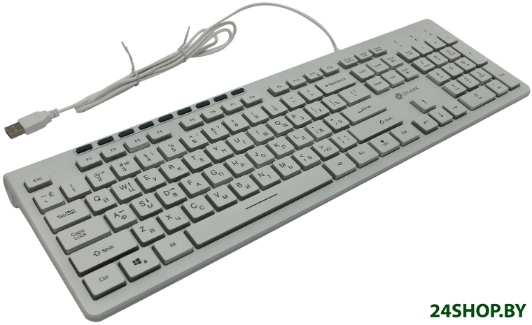 Клавиатура Oklick 490ML (белый) Клавиатура Oklick 490ML (белый)