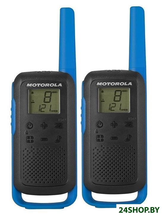 Портативная рация Motorola T62 Walkie-talkie Blue (TALKABOUT) Портативная рация Motorola T62 Walkie-talkie Blue (TALKABOUT)