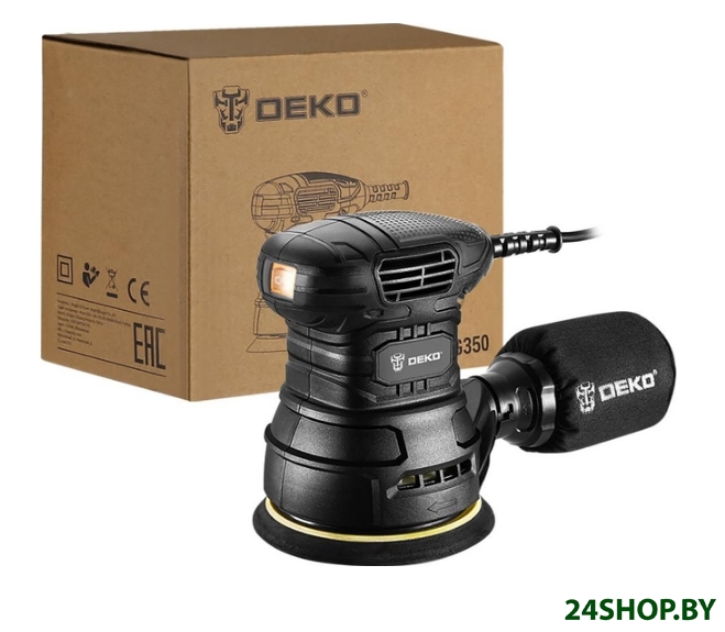 Эксцентриковая шлифмашина Deko DKG350 063-4263 Эксцентриковая шлифмашина Deko DKG350 063-4263