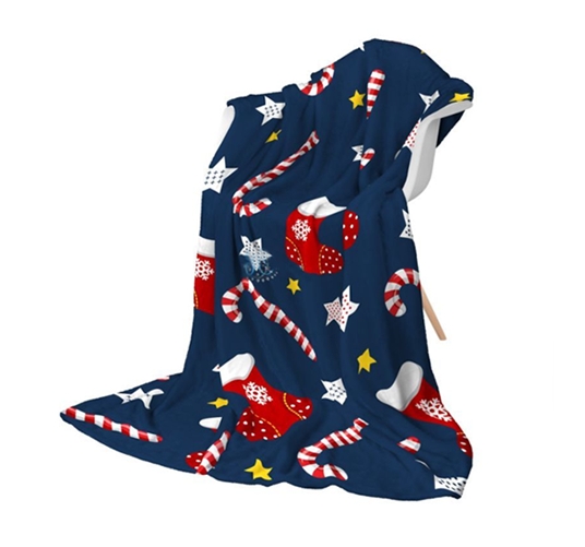 Плед ЮТА-ТЕКС Wellsoft KIDS Новогодний сапожок Евро-мини Плед ЮТА-ТЕКС Wellsoft KIDS Новогодний сапожок Евро-мини