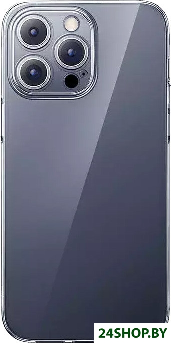 Чехол для телефона Baseus Schott Series для iPhone 15 Pro Max (прозрачный) Чехол для телефона Baseus Schott Series для iPhone 15 Pro Max (прозрачный)
