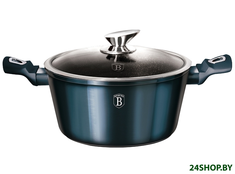 Кастрюля Berlinger Haus Aquamarine Metallic Line BH-1878 Кастрюля Berlinger Haus Aquamarine Metallic Line BH-1878