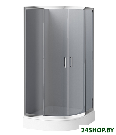 Душевой уголок Deante Funkia 90x90 KYP 451K (хром/графитовое) Душевой уголок Deante Funkia 90x90 KYP 451K (хром/графитовое)