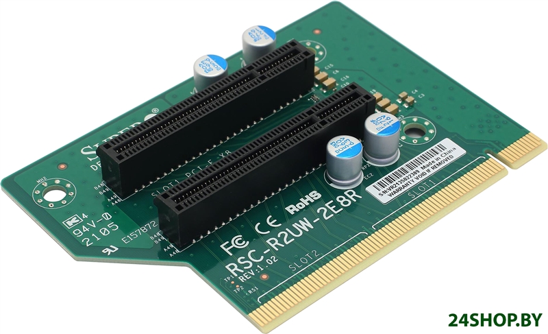 Райзер Supermicro RSC-R2UW-2E8R Райзер Supermicro RSC-R2UW-2E8R