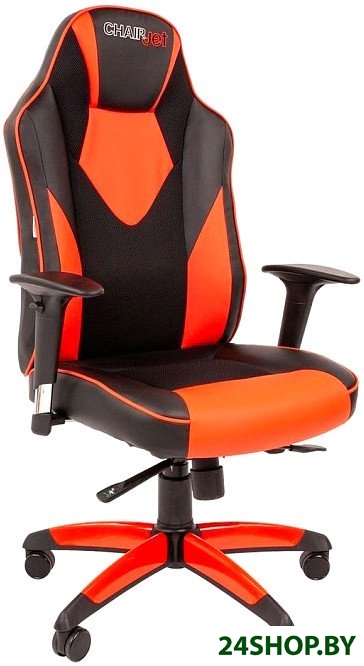 Игровое (геймерское) кресло CHAIRMAN Chairjet 17 (красный/черный) Игровое (геймерское) кресло CHAIRMAN Chairjet 17 (красный/черный)