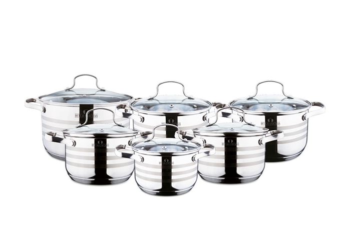 Набор посуды BELLA CUCINA BC-2023 (12 пр) Набор посуды BELLA CUCINA BC-2023 (12 пр)