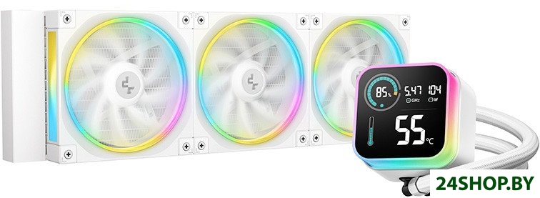 Система жидкостного охлаждения для процессора DeepCool LQ360 WH R-LQ360-WHDSMC-G-1 Система жидкостного охлаждения для процессора DeepCool LQ360 WH R-LQ360-WHDSMC-G-1