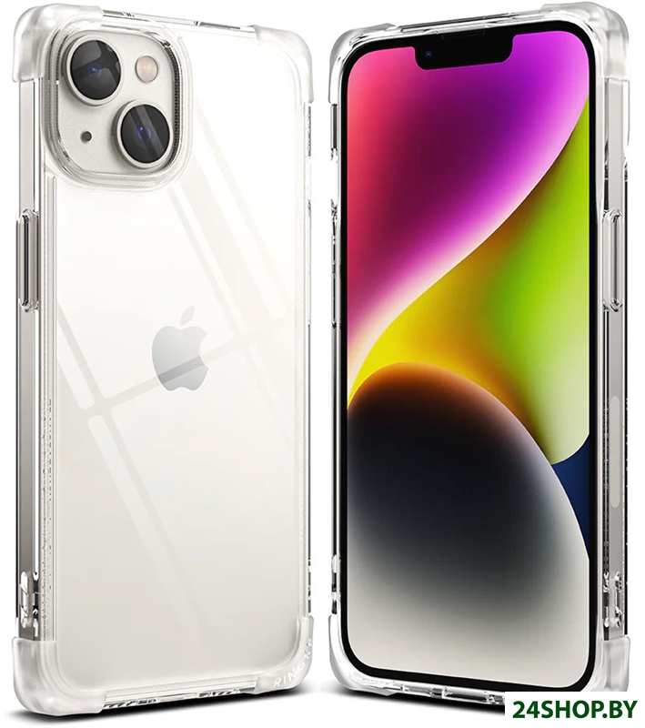 Чехол для телефона Ringke Fusion Bumper для Apple iPhone 14 Clear Чехол для телефона Ringke Fusion Bumper для Apple iPhone 14 Clear