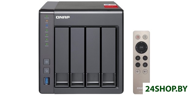 Сетевой накопитель QNAP TS-451+-8G Сетевой накопитель QNAP TS-451+-8G