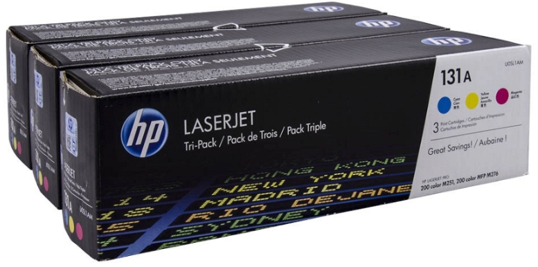 Картридж HP 131A U0SL1AM многоцветный Картридж HP 131A U0SL1AM многоцветный