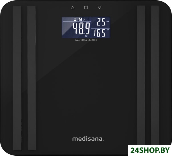 Весы напольные MEDISANA BS 465 (черный) Весы напольные MEDISANA BS 465 (черный)
