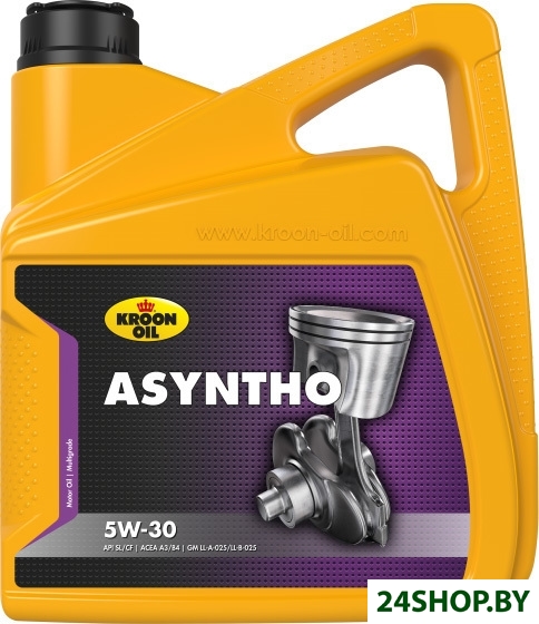Моторное масло Kroon Oil Asyntho 5W-30 4л Моторное масло Kroon Oil Asyntho 5W-30 4л