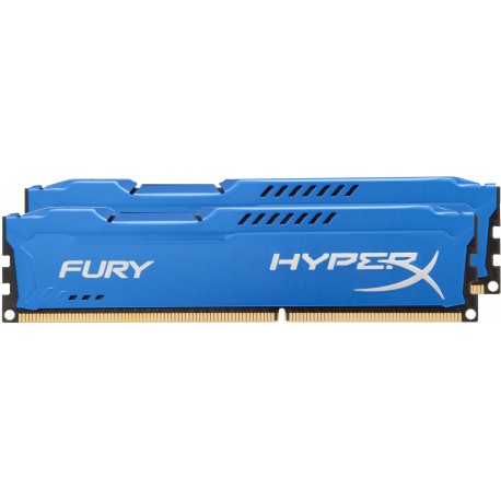 Оперативная память HyperX Fury Blue 2x4GB KIT DDR3 PC3-10600 (HX313C9FK2/8) Оперативная память HyperX Fury Blue 2x4GB KIT DDR3 PC3-10600 (HX313C9FK2/8)