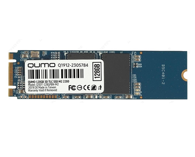 SSD QUMO Novation TLC 3D 128GB Q3DT-128GPBN-M2 SSD QUMO Novation TLC 3D 128GB Q3DT-128GPBN-M2