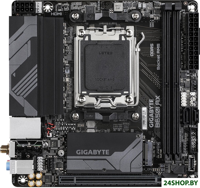 Материнская плата Gigabyte B650I AX (rev. 1.1) Материнская плата Gigabyte B650I AX (rev. 1.1)