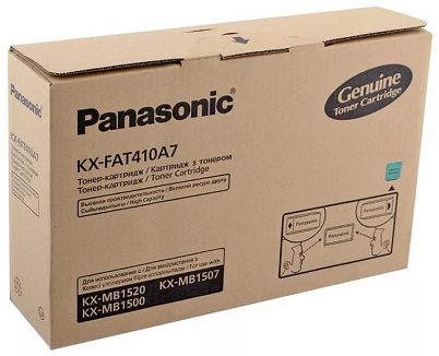 Тонер-картридж Panasonic KX-FAT410A (черный) Тонер-картридж Panasonic KX-FAT410A (черный)