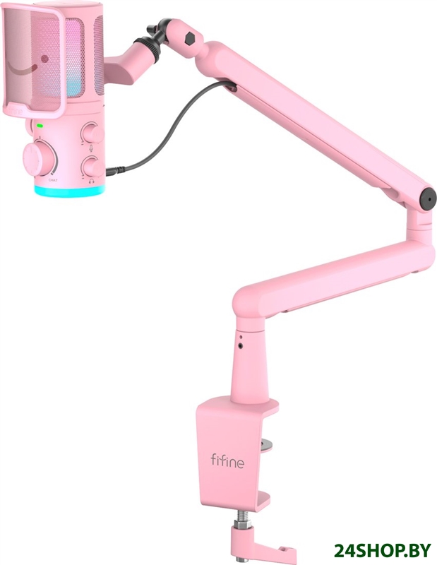 Проводной микрофон FIFINE TAM6 (розовый) Проводной микрофон FIFINE TAM6 (розовый)