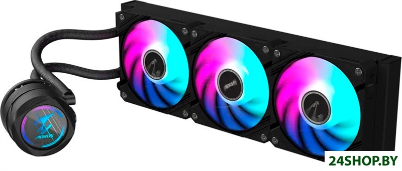 Система жидкостного охлаждения для процессора Gigabyte Aorus Waterforce II 360 Система жидкостного охлаждения для процессора Gigabyte Aorus Waterforce II 360