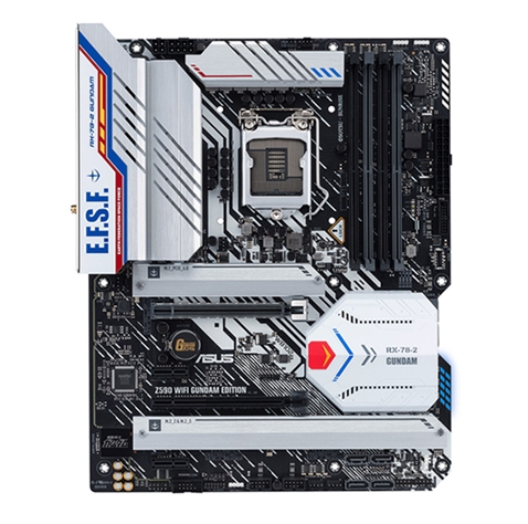 Материнская плата ASUS Z590 WiFi Gundam Edition Материнская плата ASUS Z590 WiFi Gundam Edition