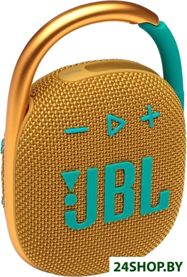Беспроводная колонка JBL Clip 4 (желтый) Беспроводная колонка JBL Clip 4 (желтый)