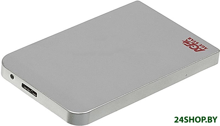 Внешний бокс для HDD AGESTAR 3UB2O1 Silver Внешний бокс для HDD AGESTAR 3UB2O1 Silver