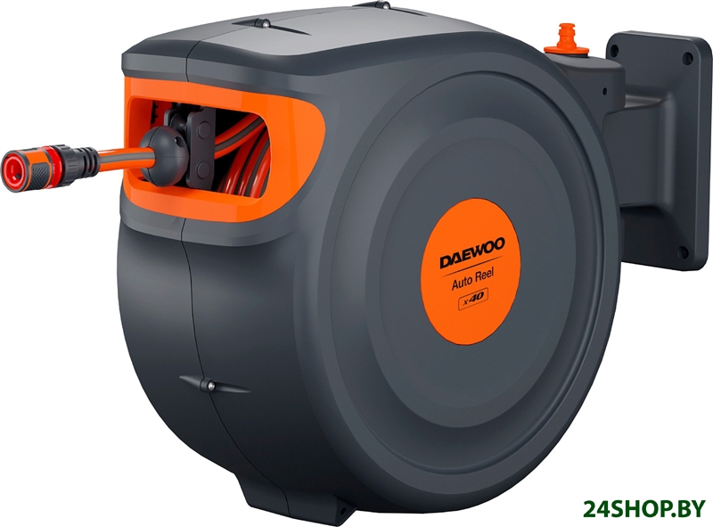 Катушка со шлангом Daewoo Power Auto Reel x40 DWR 3040 (1/2 Катушка со шлангом Daewoo Power Auto Reel x40 DWR 3040 (1/2