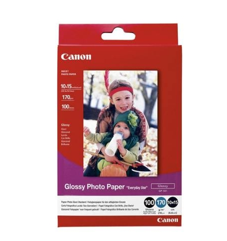 Фотобумага Canon Photo Paper Everyday Use Glossy GP-501 A4 170 гм2 100 л Фотобумага Canon Photo Paper Everyday Use Glossy GP-501 A4 170 гм2 100 л