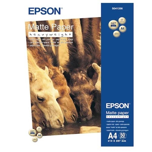 Фотобумага EPSON Matte Paper-Heavyweight (C13S041256) Фотобумага EPSON Matte Paper-Heavyweight (C13S041256)