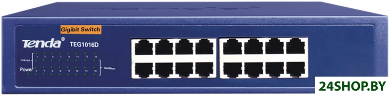 Коммутатор Tenda TEG1016D Коммутатор Tenda TEG1016D