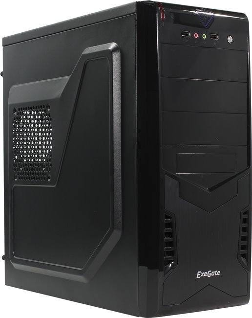 Корпус ExeGate CP-601 350W Black (EX261448RUS) Корпус ExeGate CP-601 350W Black (EX261448RUS)