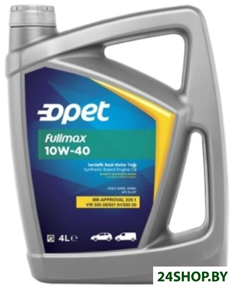 Моторное масло Opet Fullmax 10W40 4л Моторное масло Opet Fullmax 10W40 4л