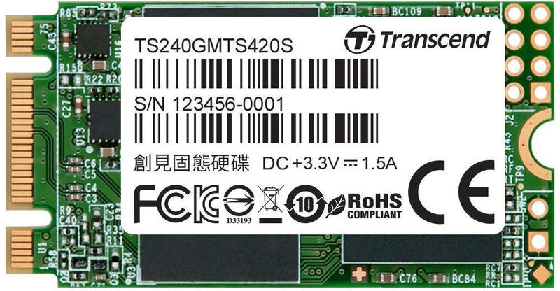 SSD-диск Transcend M.2 MTS420S 240GB (TS240GMTS420S) SSD-диск Transcend M.2 MTS420S 240GB (TS240GMTS420S)