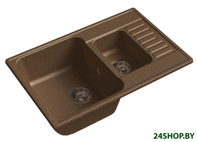 Кухонная мойка GranFest QUARZ Z-21K (терракот) Кухонная мойка GranFest QUARZ Z-21K (терракот)