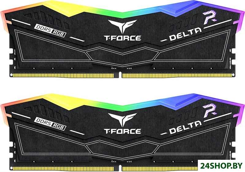 Оперативная память Team T-Force Delta RGB 2x8ГБ DDR5 6000 МГц FF3D516G6000HC38ADC01 Оперативная память Team T-Force Delta RGB 2x8ГБ DDR5 6000 МГц FF3D516G6000HC38ADC01