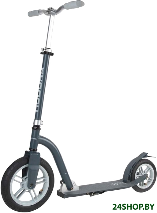 Двухколесный подростковый самокат Hudora BigWheel Air All Paths 280 14124 (basalt) Двухколесный подростковый самокат Hudora BigWheel Air All Paths 280 14124 (basalt)