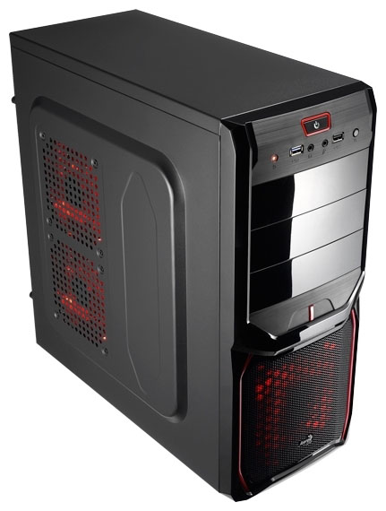 Корпус без блока питания AeroCool V3X Advance Devil Red Edition Корпус без блока питания AeroCool V3X Advance Devil Red Edition