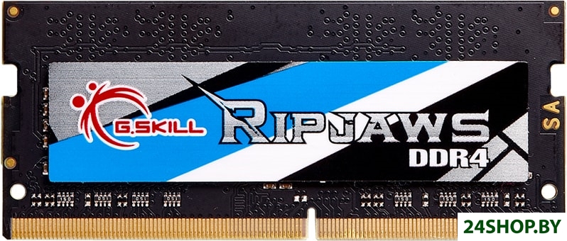 Оперативная память G.Skill Ripjaws 16GB DDR4 SODIMM PC4-25600 F4-3200C22S-16GRS Оперативная память G.Skill Ripjaws 16GB DDR4 SODIMM PC4-25600 F4-3200C22S-16GRS