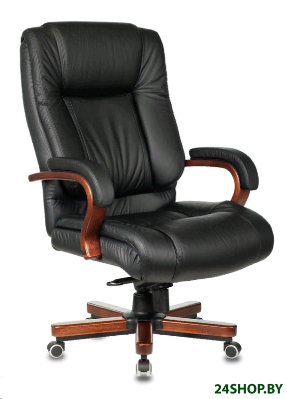 Кресло Бюрократ T-9925WALNUT (черный) Кресло Бюрократ T-9925WALNUT (черный)