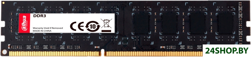 Оперативная память Dahua 8ГБ DDR3 1600 МГц DHI-DDR-C160U8G16 Оперативная память Dahua 8ГБ DDR3 1600 МГц DHI-DDR-C160U8G16