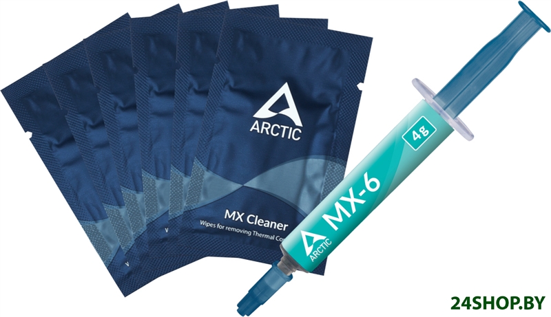 Термопаста Arctic MX-6 MX Cleaner ACTCP00084A (4 г) Термопаста Arctic MX-6 MX Cleaner ACTCP00084A (4 г)