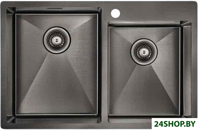 Кухонная мойка Paulmark Berman PM517851-GM Кухонная мойка Paulmark Berman PM517851-GM