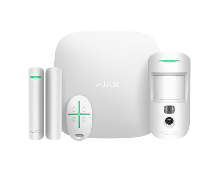 Набор умного дома Ajax StarterKit Cam Plus (белый) Набор умного дома Ajax StarterKit Cam Plus (белый)