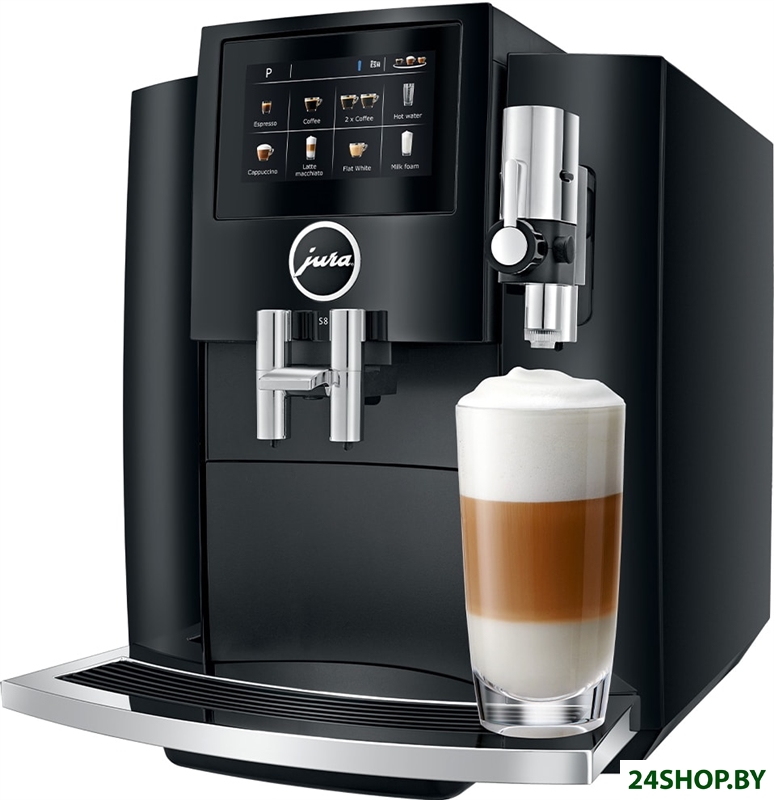 Эспрессо кофемашина JURA S8 Piano Black 15381 Эспрессо кофемашина JURA S8 Piano Black 15381