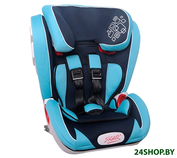 Детское автокресло Siger Индиго Isofix (синий) Детское автокресло Siger Индиго Isofix (синий)