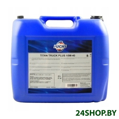 Моторное масло Fuchs Titan Truck Plus 15W-40 20л Моторное масло Fuchs Titan Truck Plus 15W-40 20л