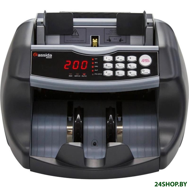 Счетчик банкнот Cassida 6650 UV/MG Счетчик банкнот Cassida 6650 UV/MG