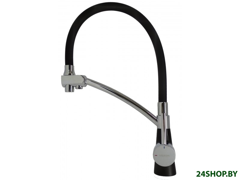 Смеситель Ledeme L4855B-2 (хром/черный) Смеситель Ledeme L4855B-2 (хром/черный)
