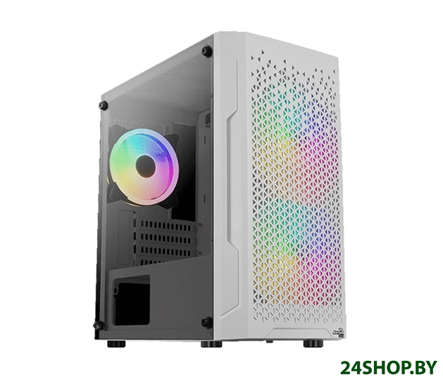Корпус AeroCool Trinity Mini-G-WT-v2 Корпус AeroCool Trinity Mini-G-WT-v2