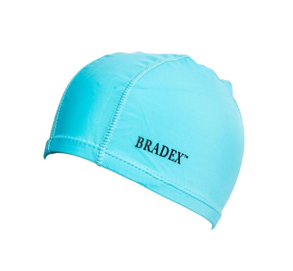 Шапочка для плавания BRADEX SF 0324 (бирюзовый) Шапочка для плавания BRADEX SF 0324 (бирюзовый)