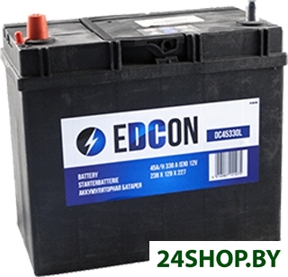 Автомобильный аккумулятор EDCON DC45330L (45 А·ч) Автомобильный аккумулятор EDCON DC45330L (45 А·ч)